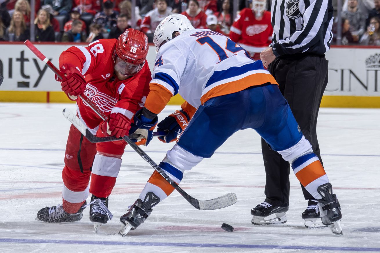 New York Islanders v Detroit Red Wings