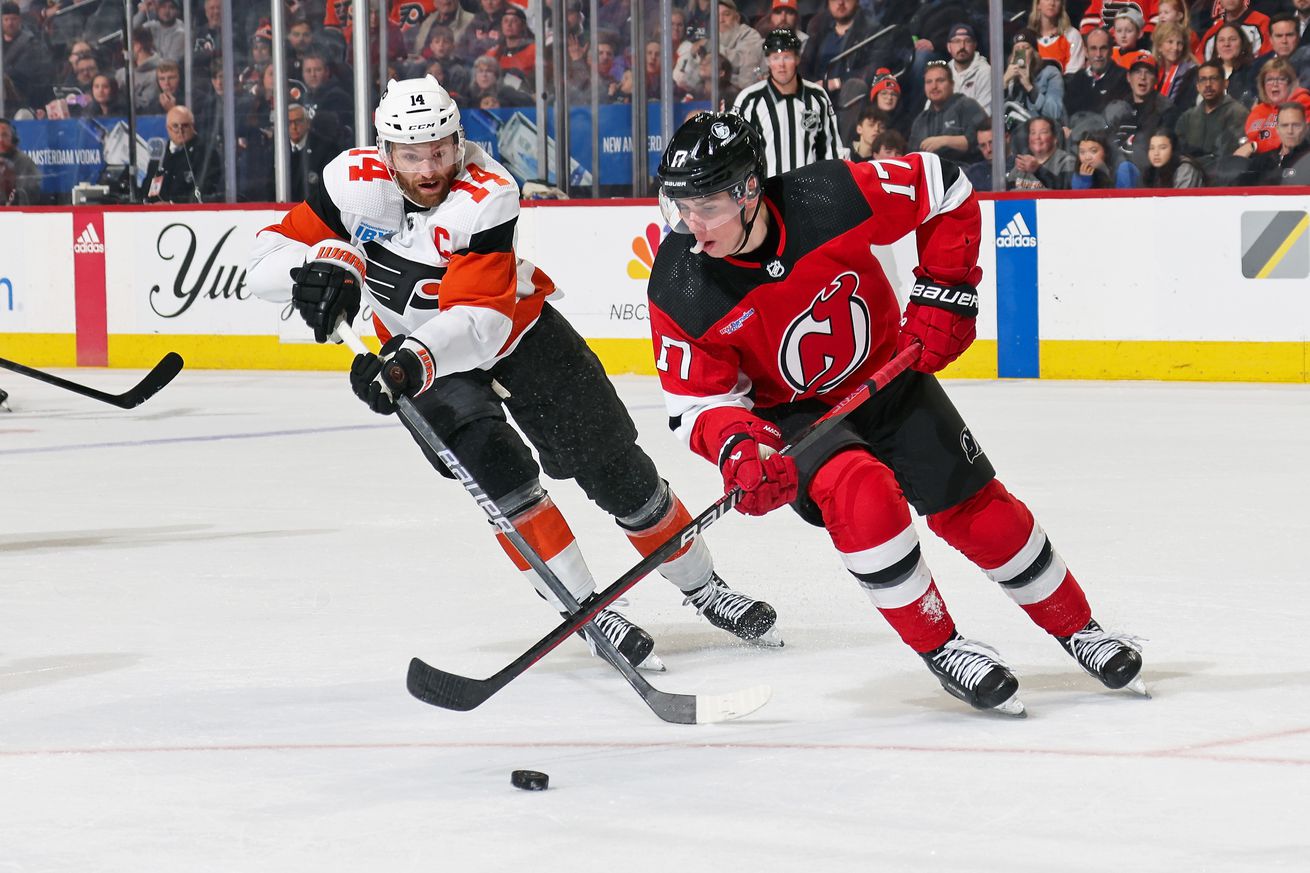 New Jersey Devils v Philadelphia Flyers