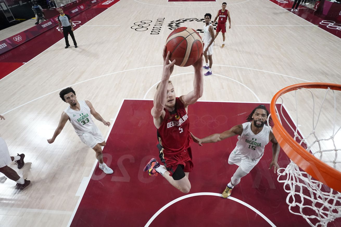 Olympics: Basketball-Men Group B - NGR-GER