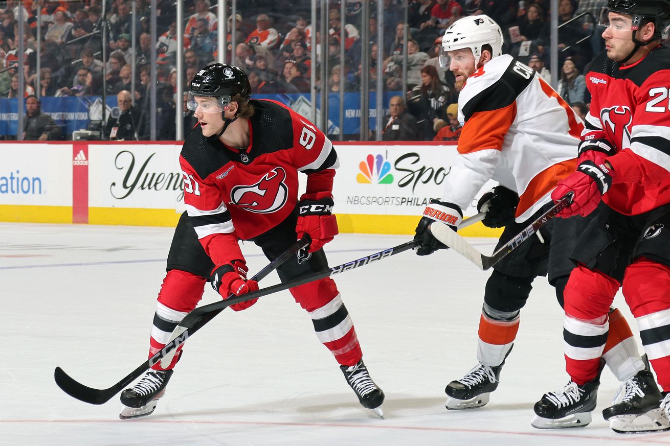 New Jersey Devils v Philadelphia Flyers