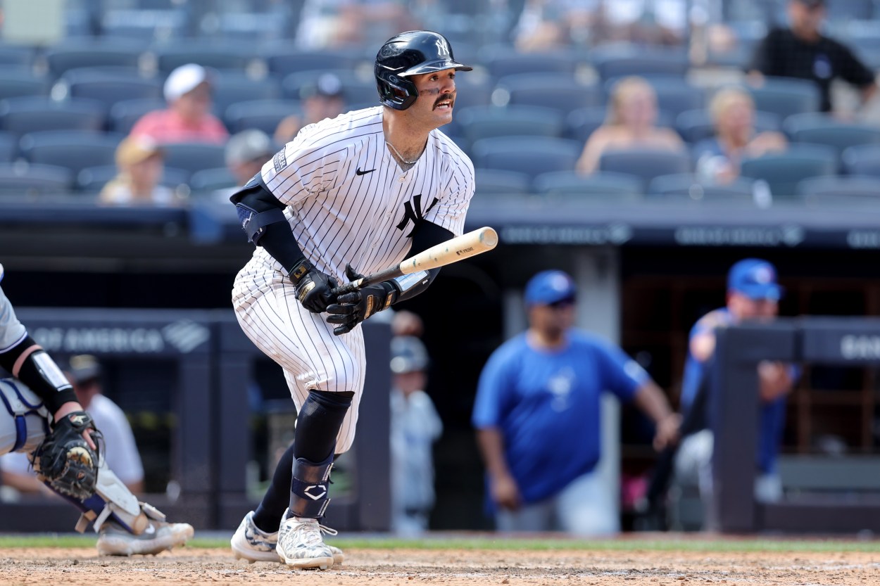 MLB: Toronto Blue Jays at New York Yankees, austin wells