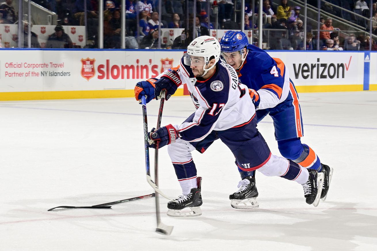 Columbus Blue Jackets v New York Islanders