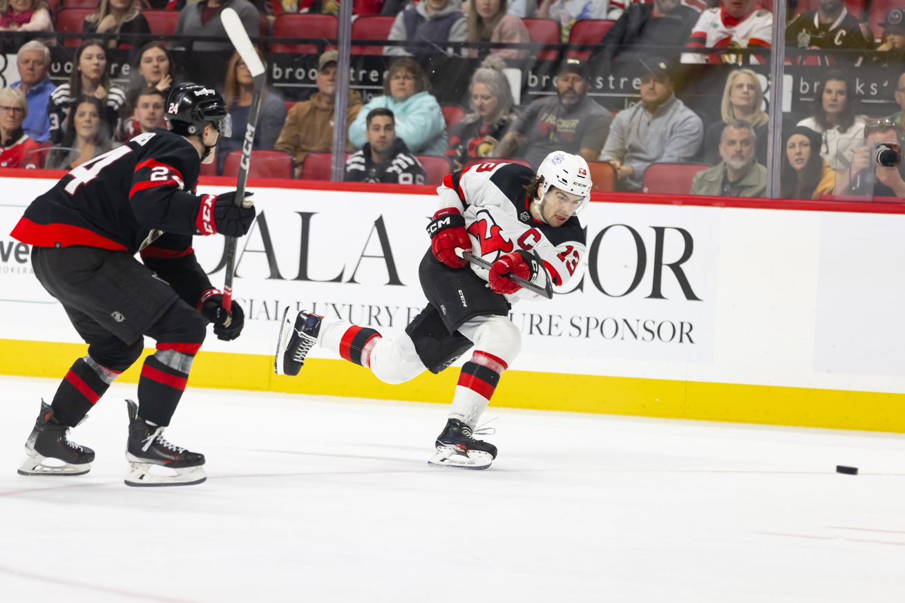 NHL: APR 06 Devils at Senators