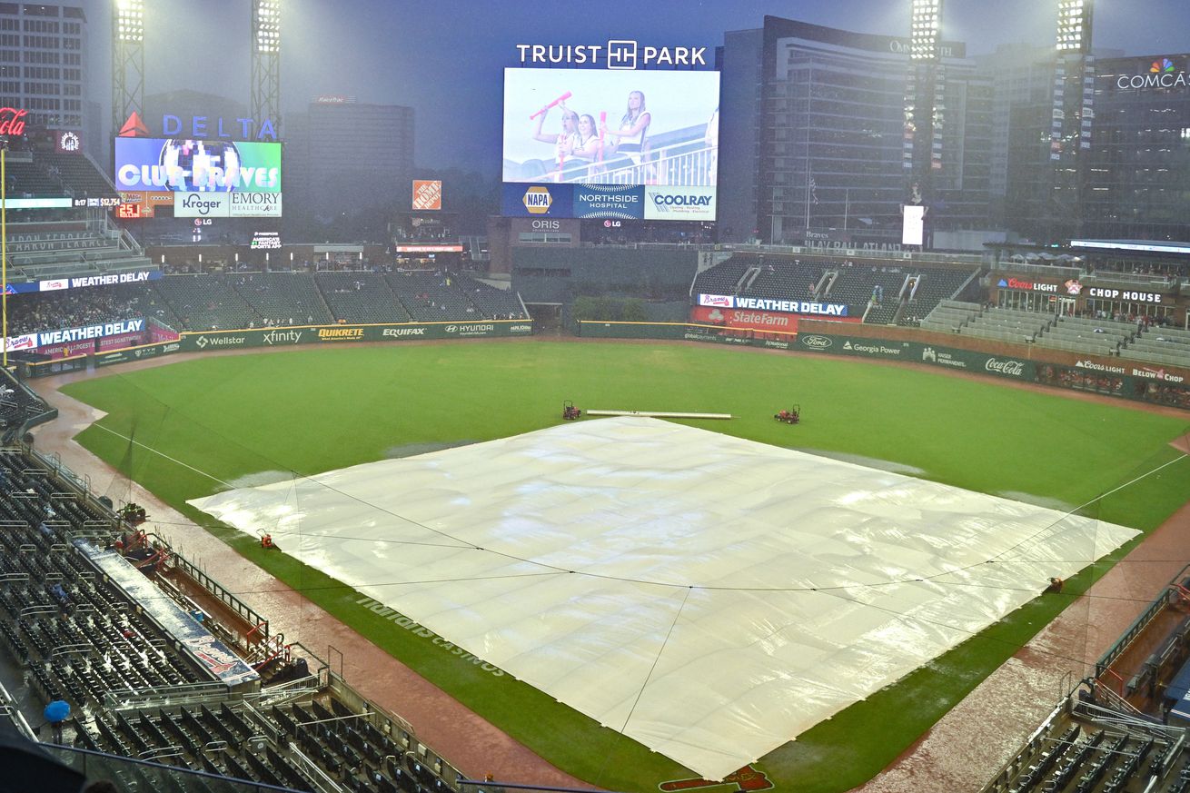 MLB: JUL 19 Cardinals at Braves