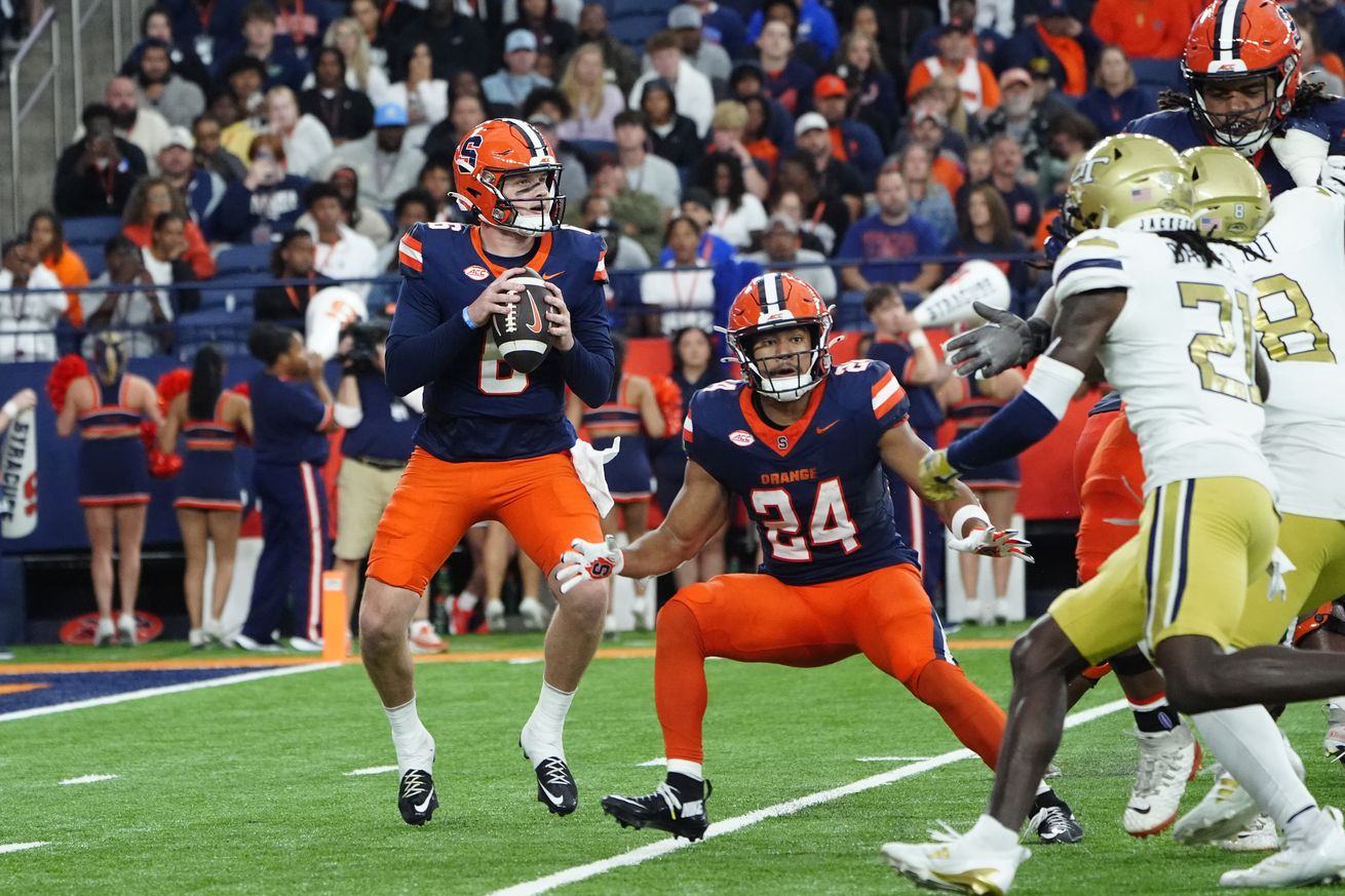 COLLEGE FOOTBALL: SEP 07 Georgia Tech at Syracuse