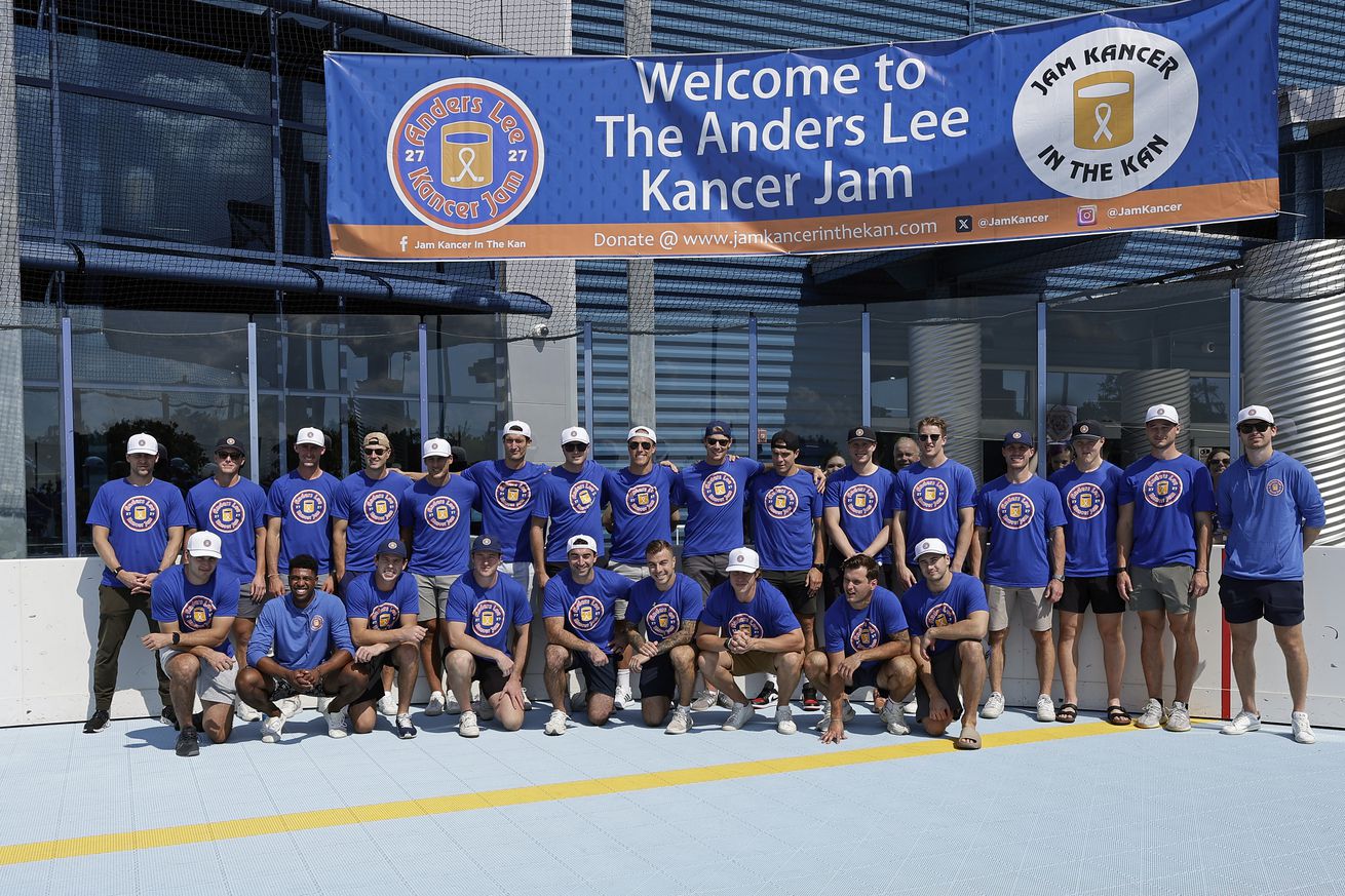 Anders Lee Hosts “Kancer Jam” Fundraiser