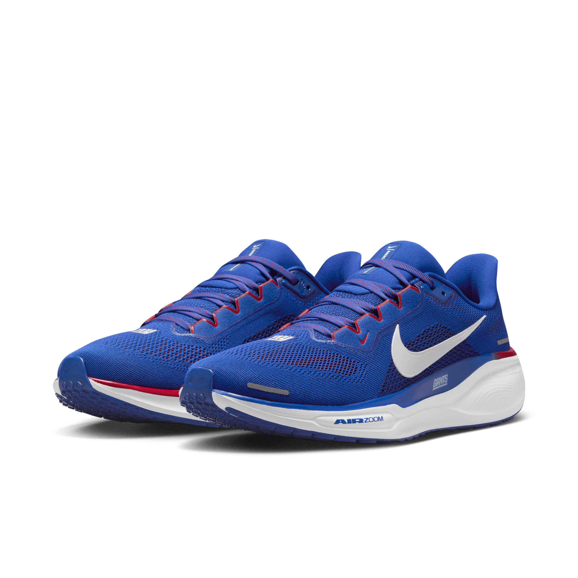 New York Giants Nike 2024 Air Pegasus 41 running shoes