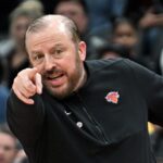 New York Knicks head coach Tom Thibodeau