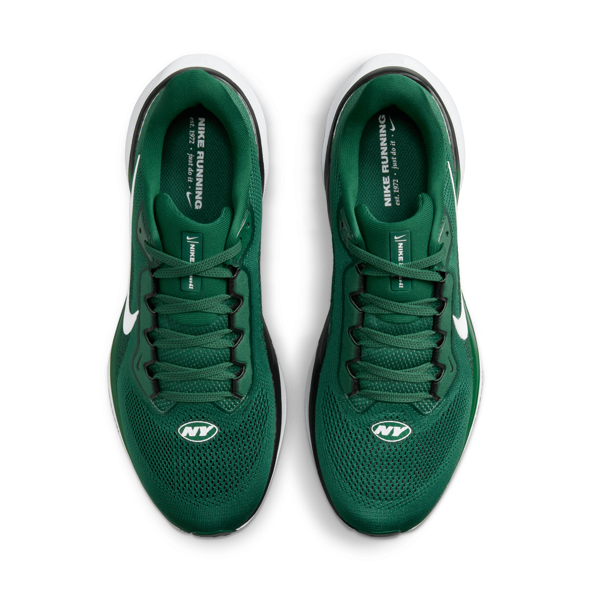 New York Jets 2024 Nike Air Zoom Pegasus 41 running shoe