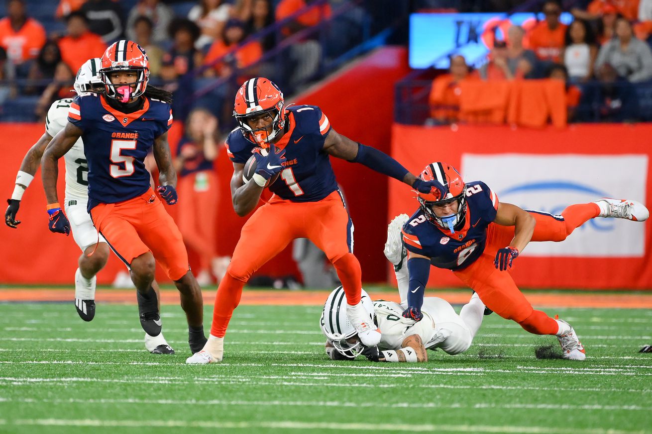 NCAA Football: Ohio at Syracuse