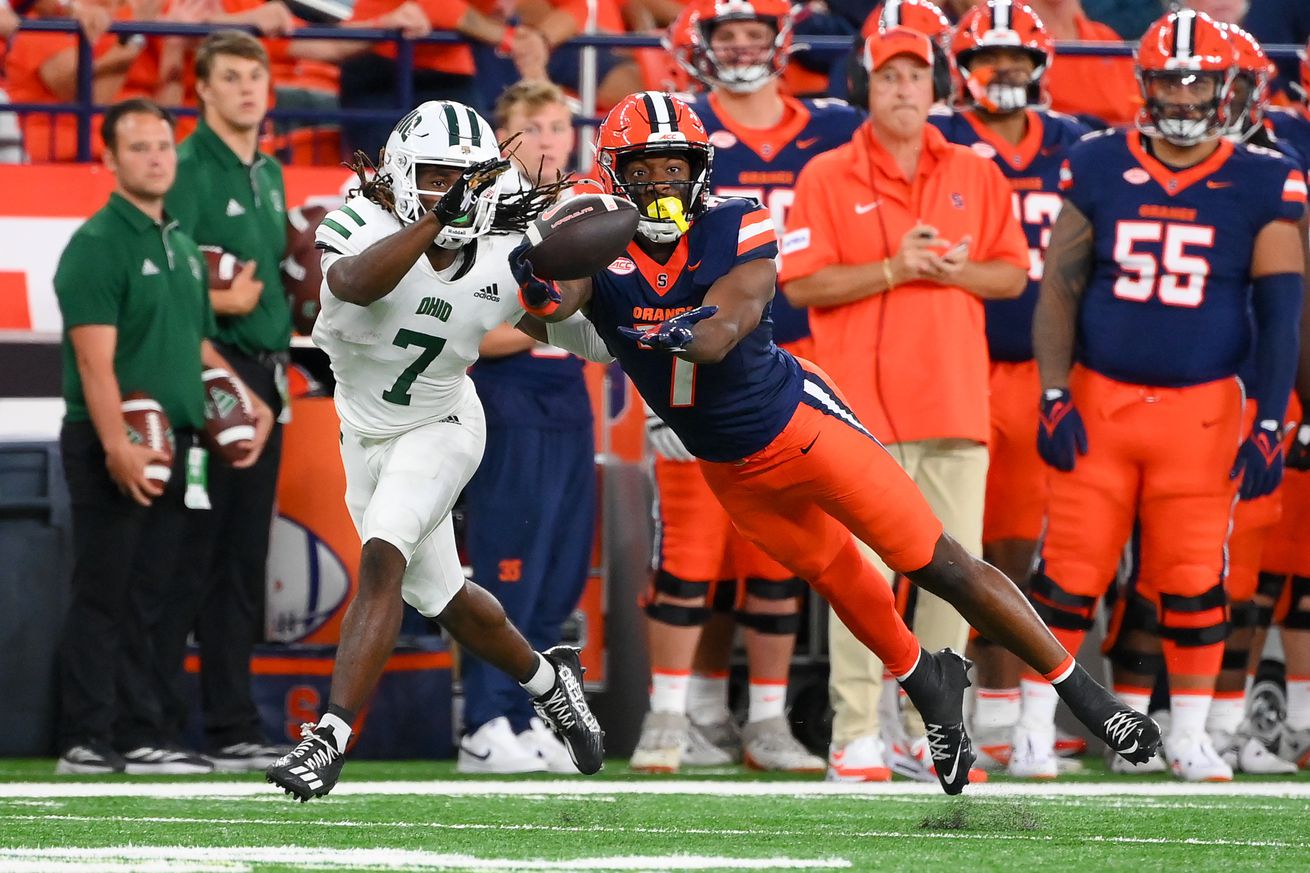 NCAA Football: Ohio at Syracuse