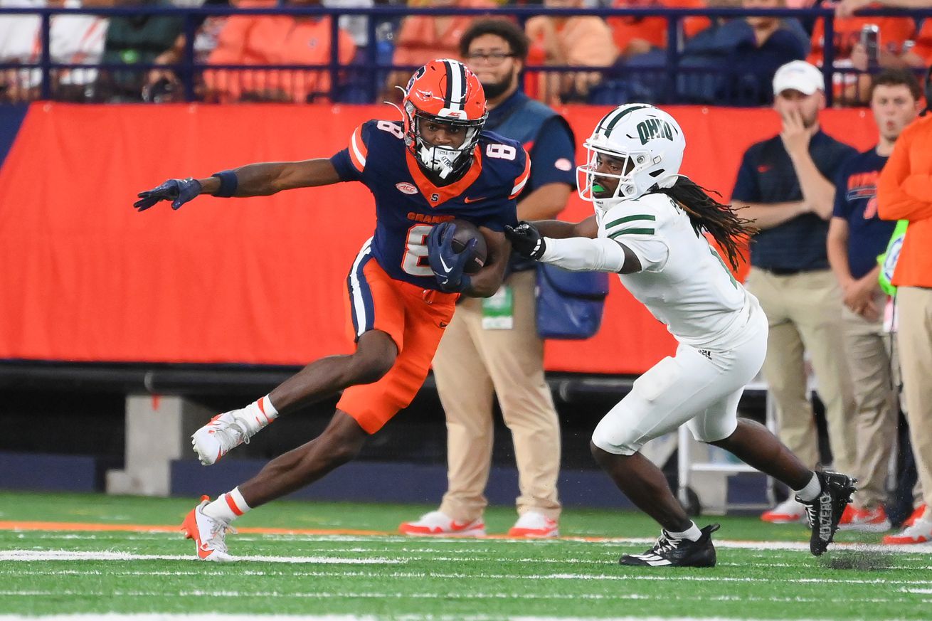 NCAA Football: Ohio at Syracuse