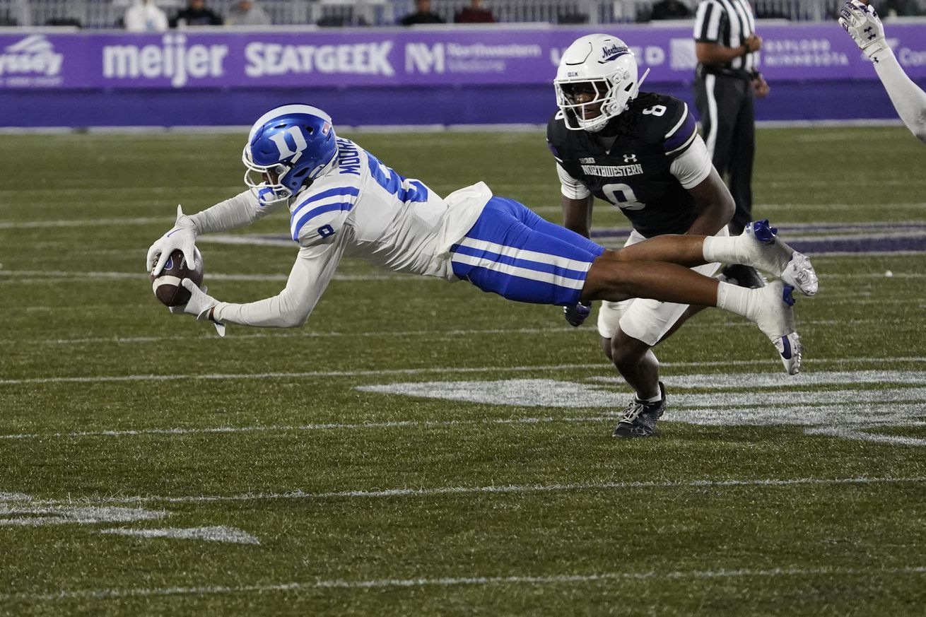 NCAA Football: Duke at Northwestern