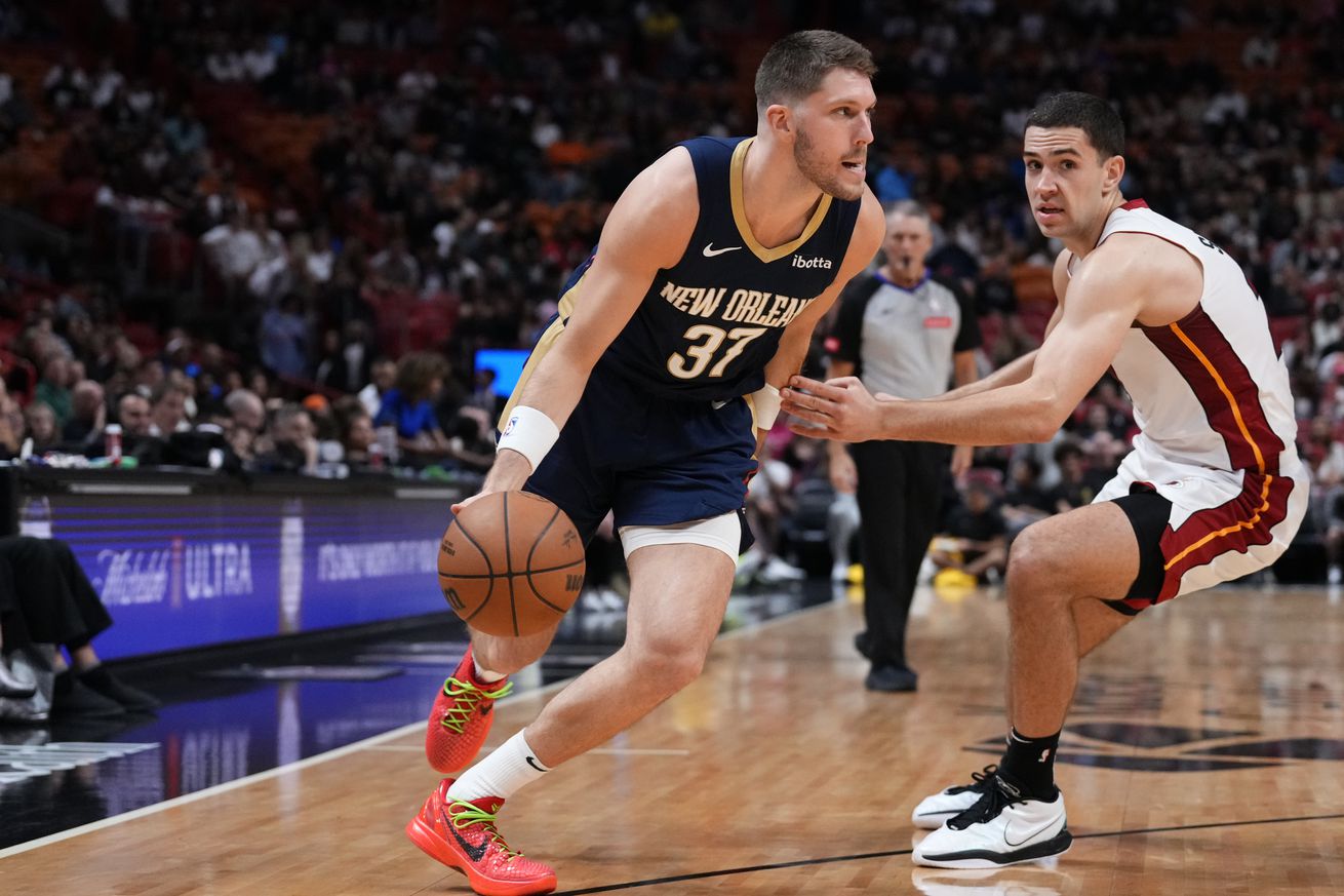 New Orleans Pelicans v Miami Heat