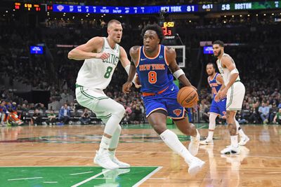 New York Knicks v Boston Celtics