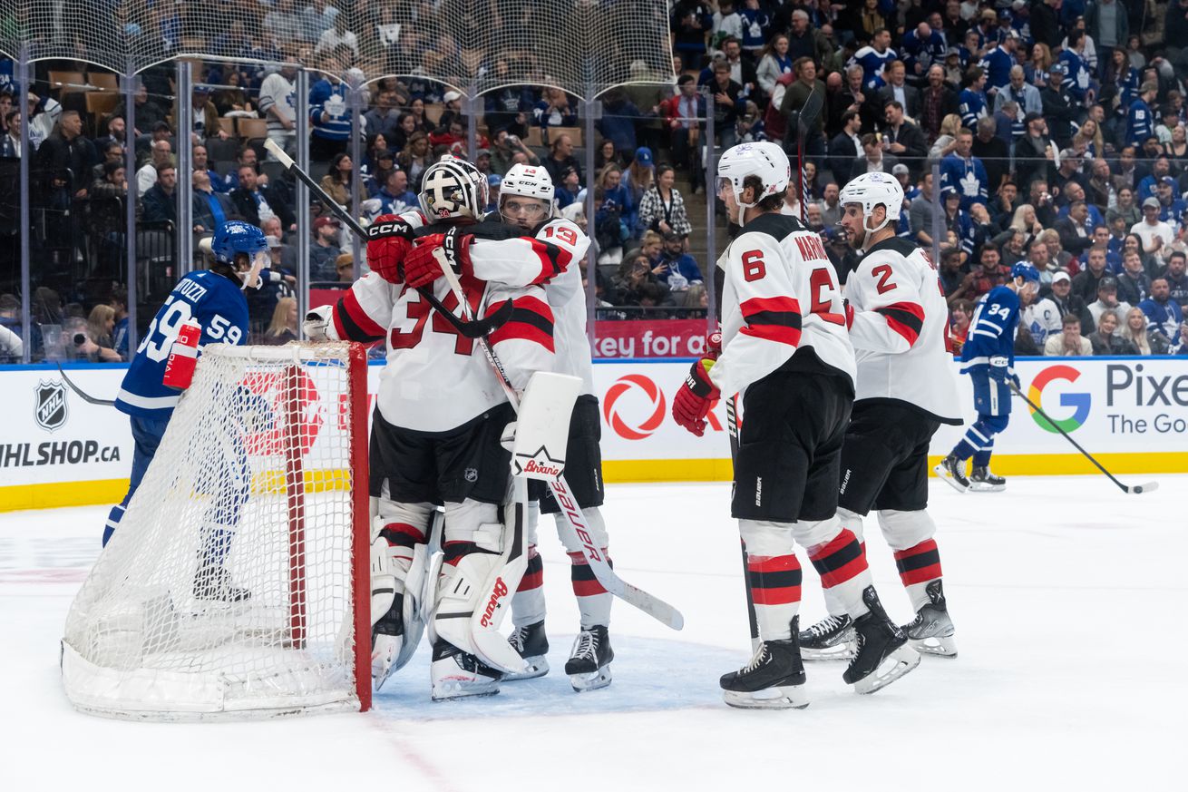 New Jersey Devils v Toronto Maple Leafs