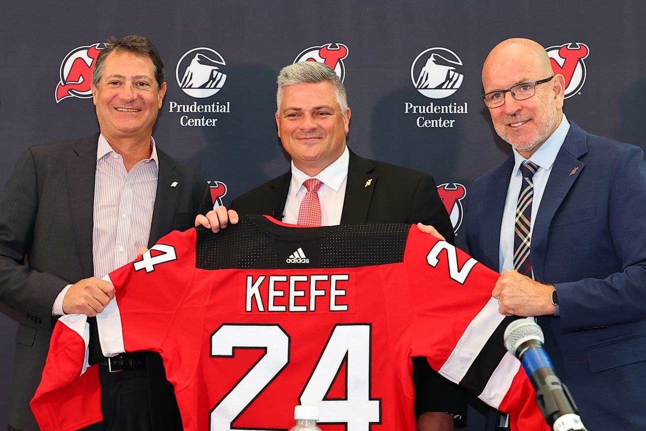 New Jersey Devils Introduce Sheldon Keefe