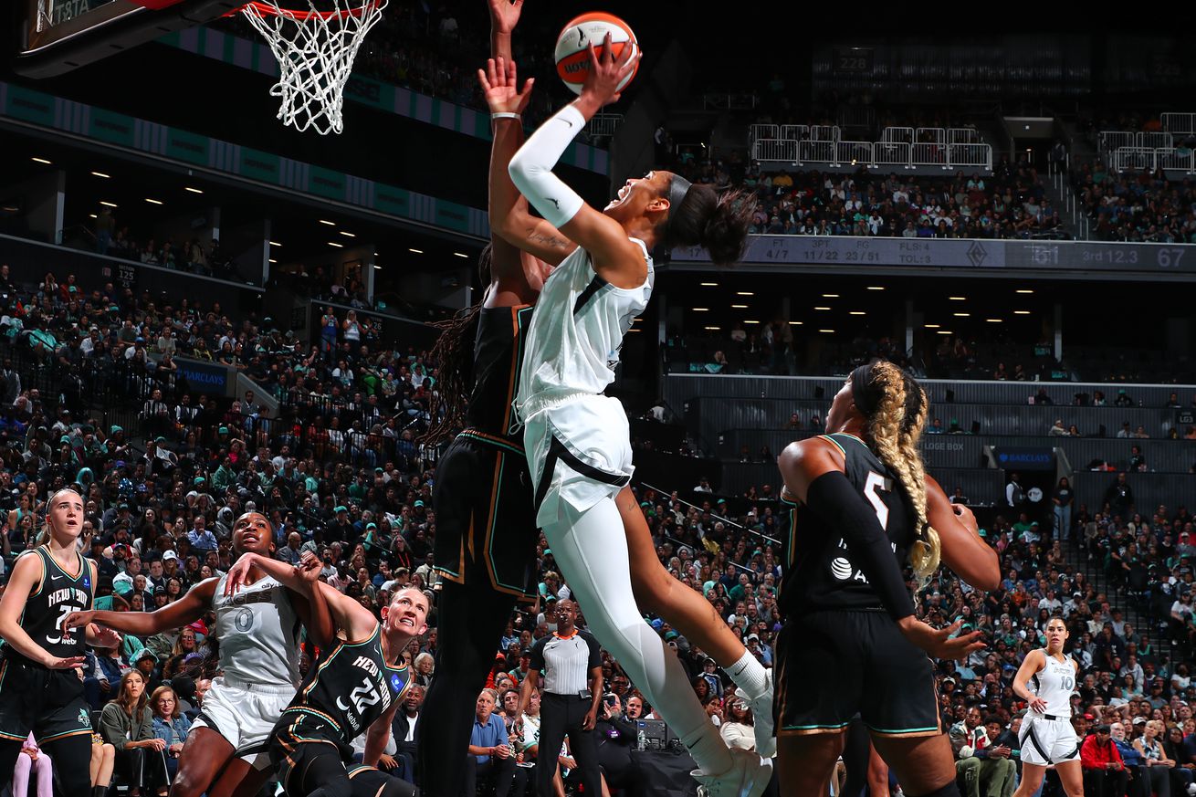 2024 WNBA Playoffs-Las Vegas Aces v New York Liberty