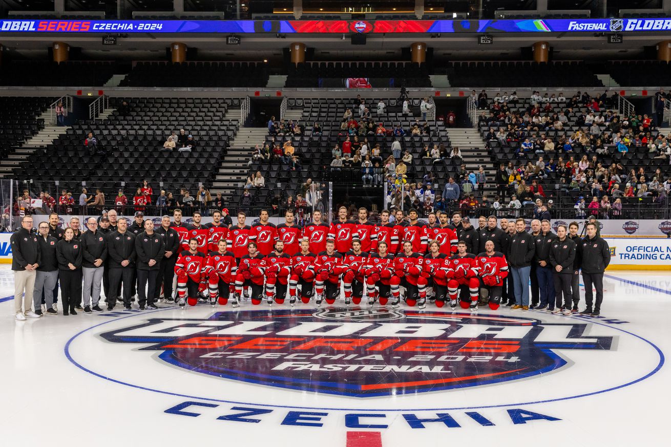 2024 NHL Global Series Czechia - New Jersey Devils practice