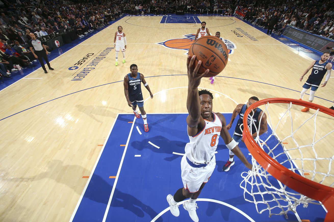 Minnesota Timberwolves vs New York Knicks