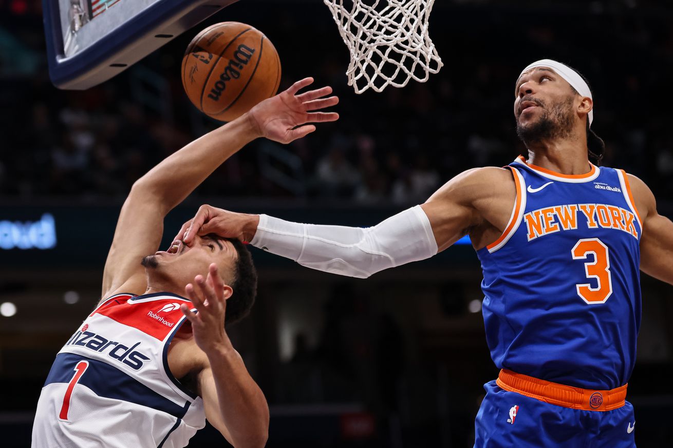 New York Knicks v Washington Wizards