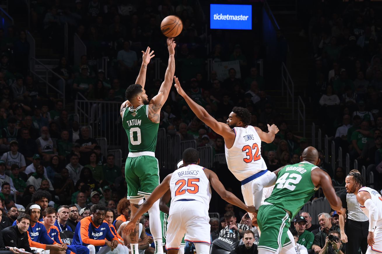 New York Knicks v Boston Celtics