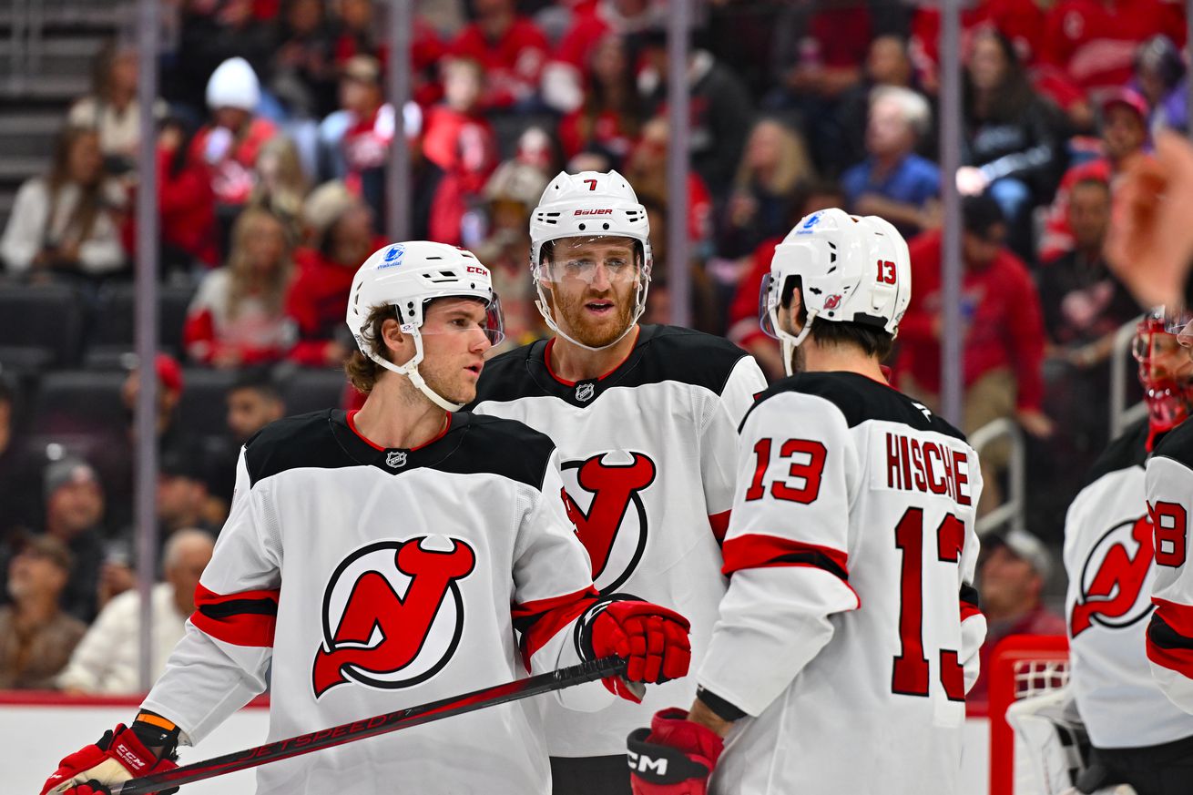 NHL: OCT 24 Devils at Red Wings