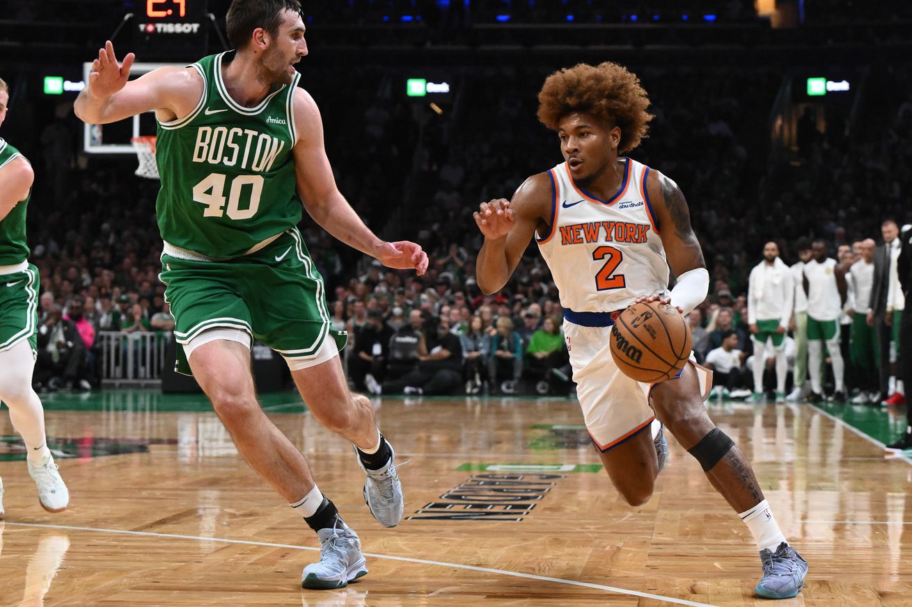 New York Knicks v Boston Celtics