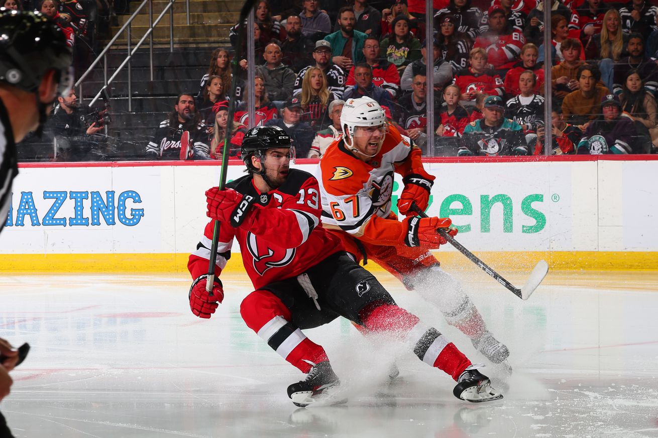 Anaheim Ducks v New Jersey Devils