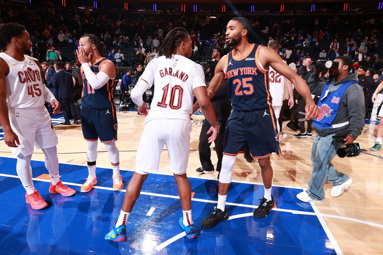 Cleveland Cavaliers v New York Knicks