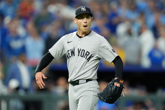 MLB: ALDS-New York Yankees at Kansas City Royals, luke weaver