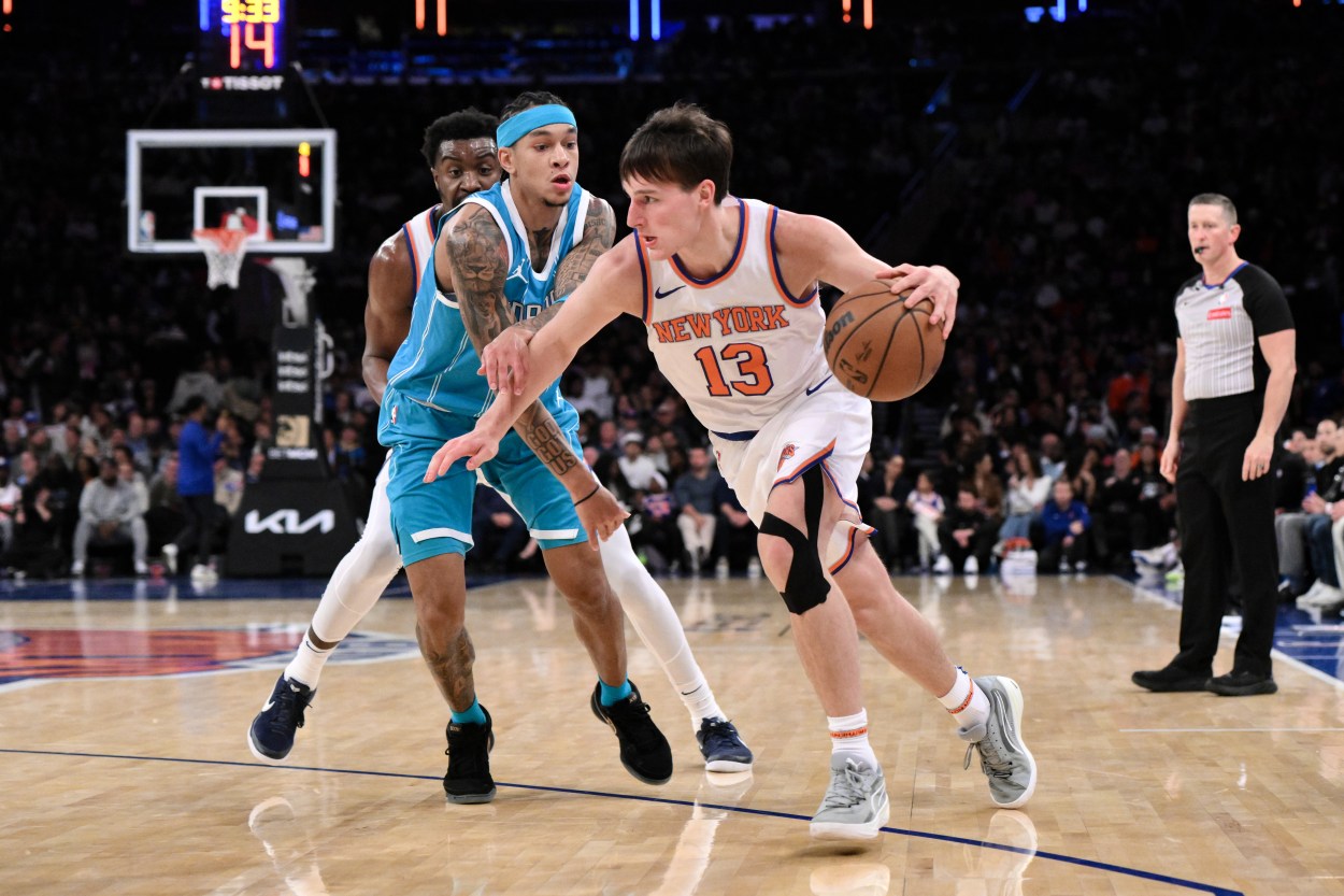 NBA: Preseason-Charlotte Hornets at New York Knicks, tyler kolek