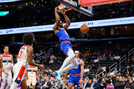 NBA: Preseason-New York Knicks at Washington Wizards, precious achiuwa