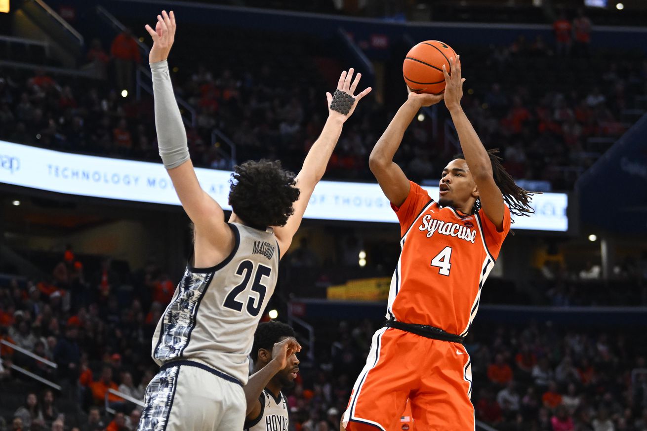 NCAA Basketball: Syracuse at Georgetown