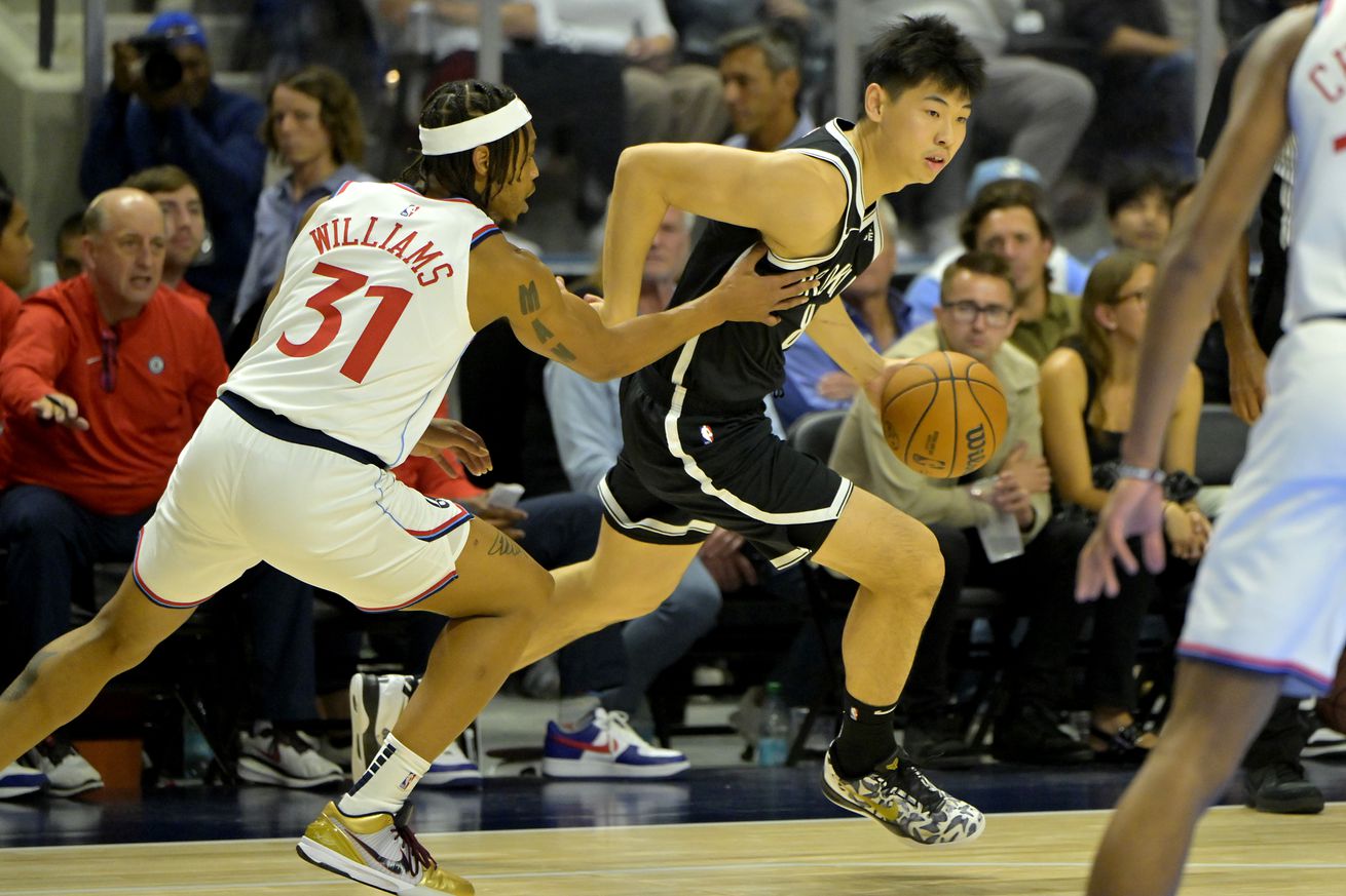 NBA: Preseason-Brooklyn Nets at Los Angeles Clippers