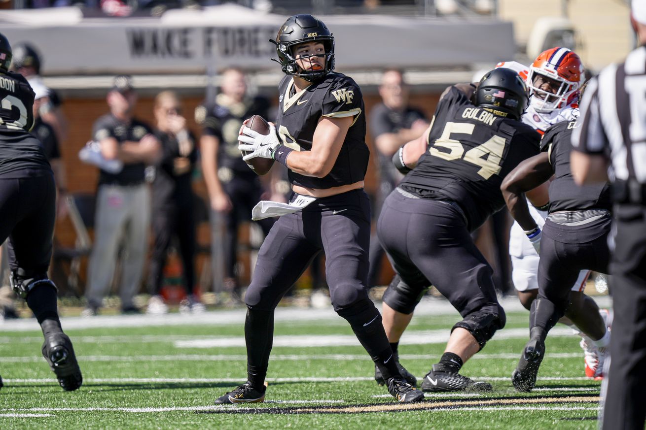 NCAA Football: Clemson at Wake Forest