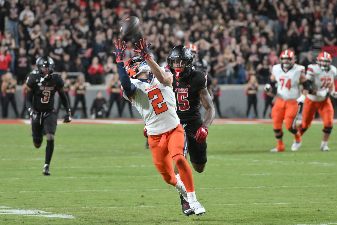 NCAA Football: Syracuse at North Carolina State