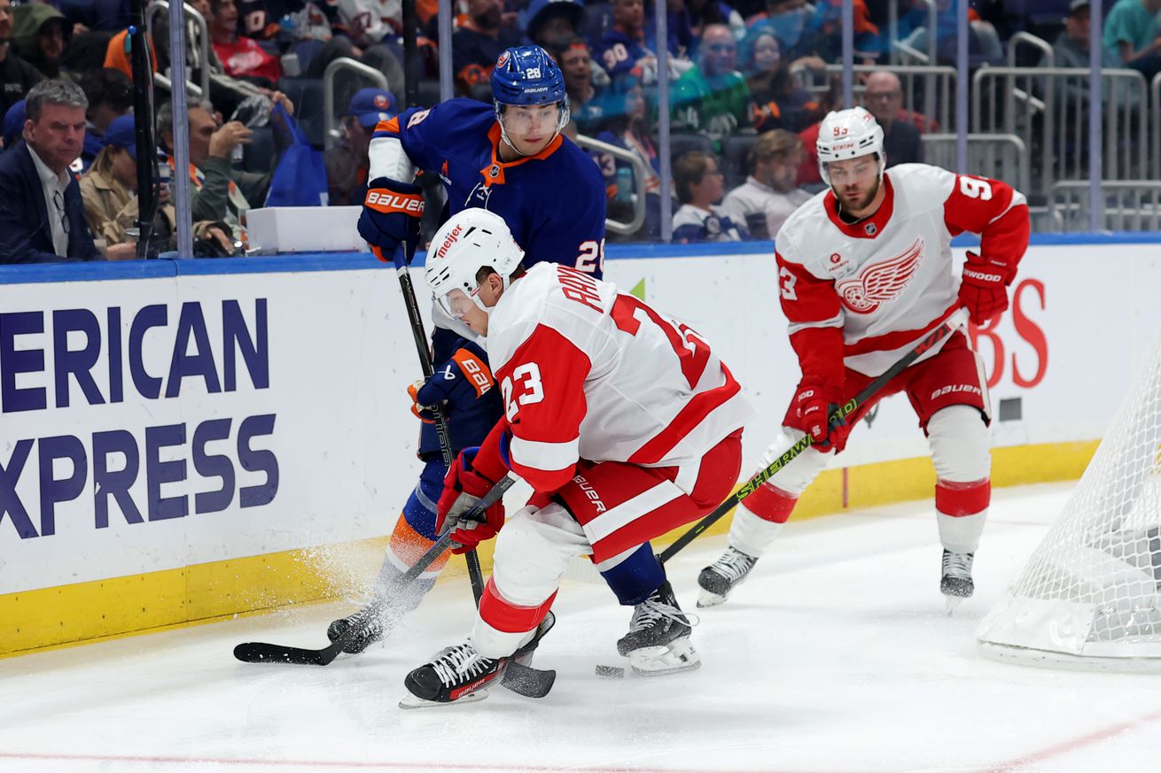 NHL: Detroit Red Wings at New York Islanders