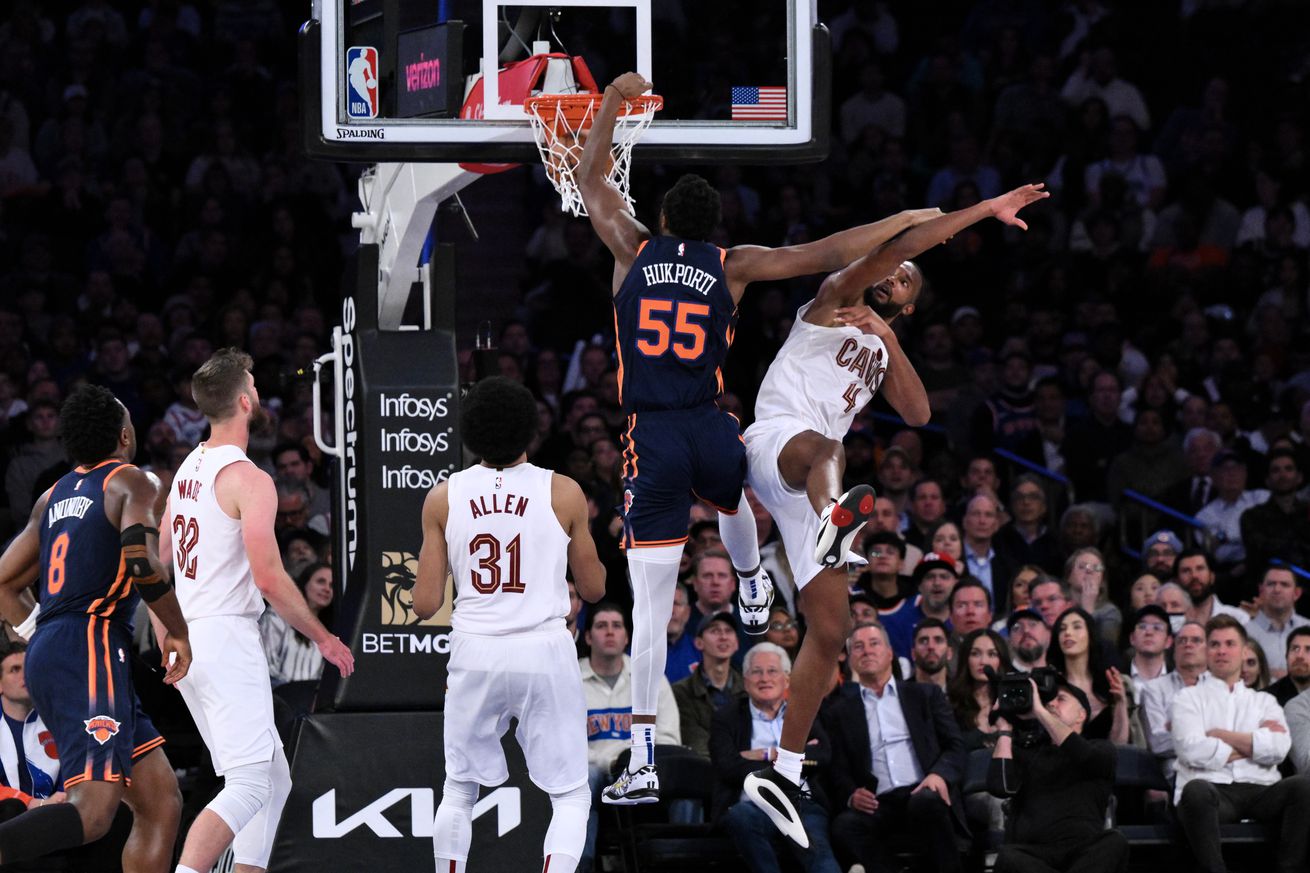 NBA: Cleveland Cavaliers at New York Knicks