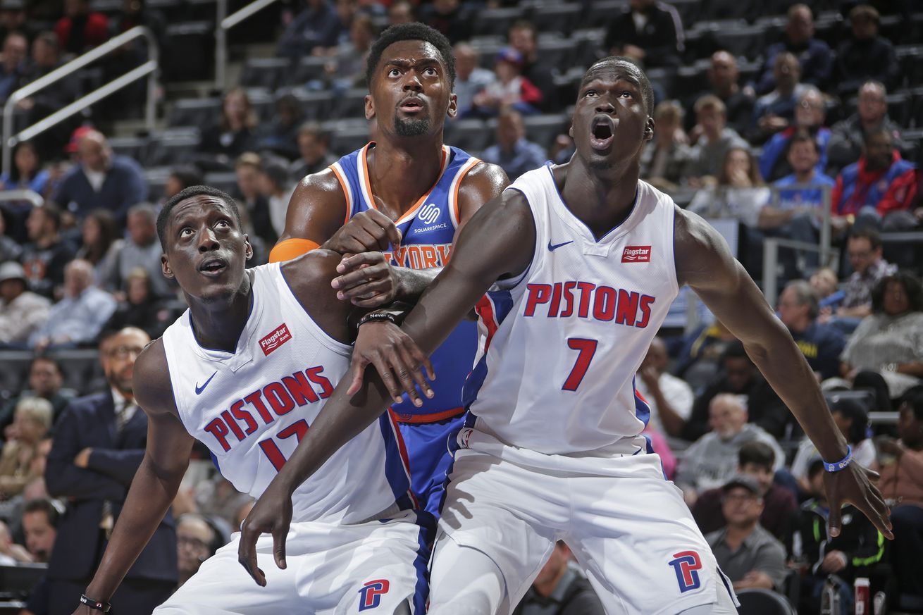 New York Knicks v Detroit Pistons