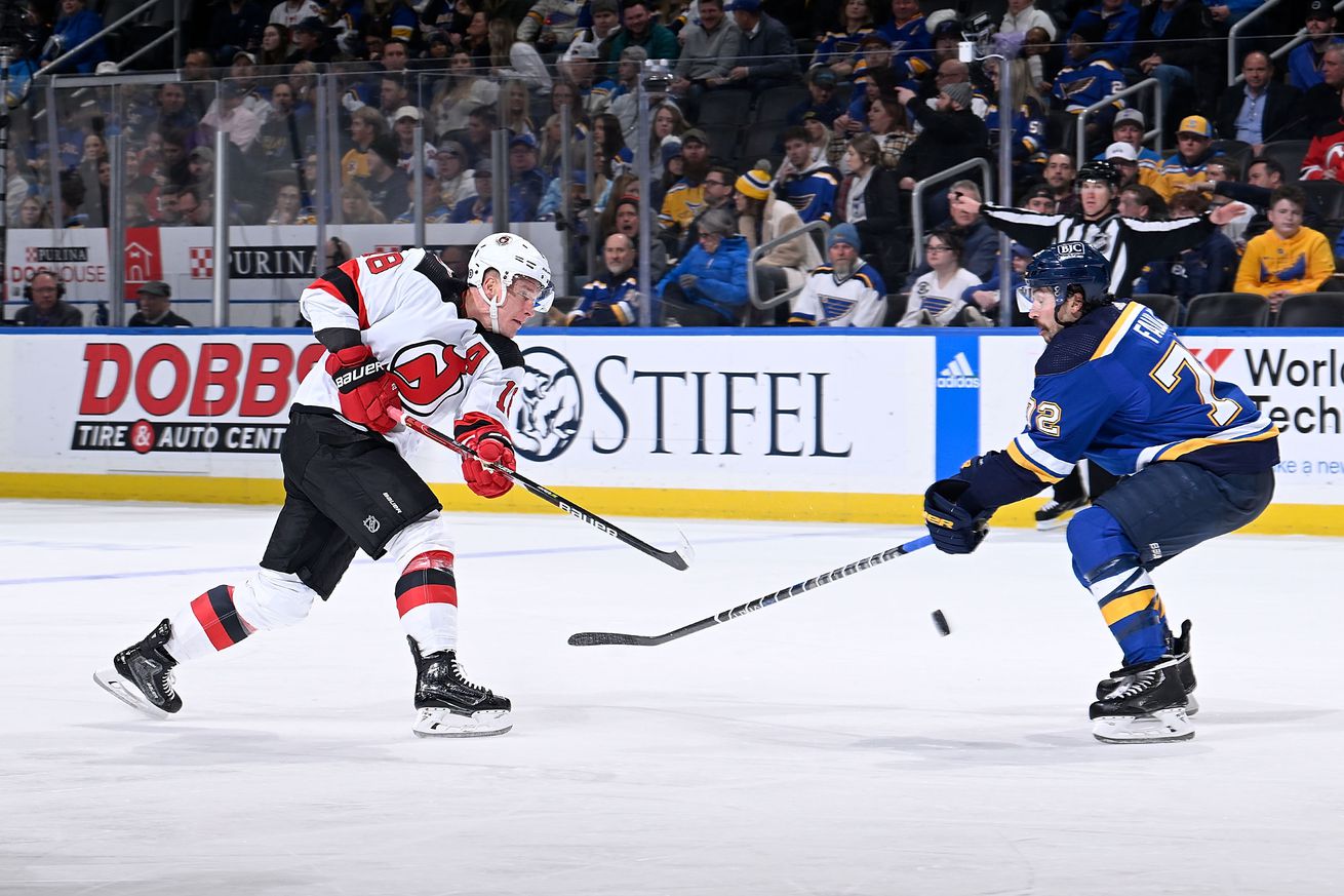 New Jersey Devils v St Louis Blues