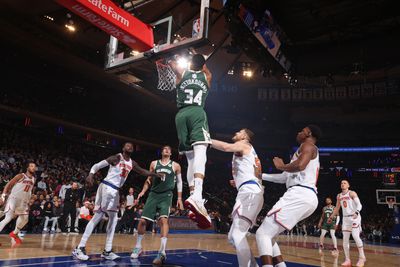 Milwaukee Bucks v New York Knicks