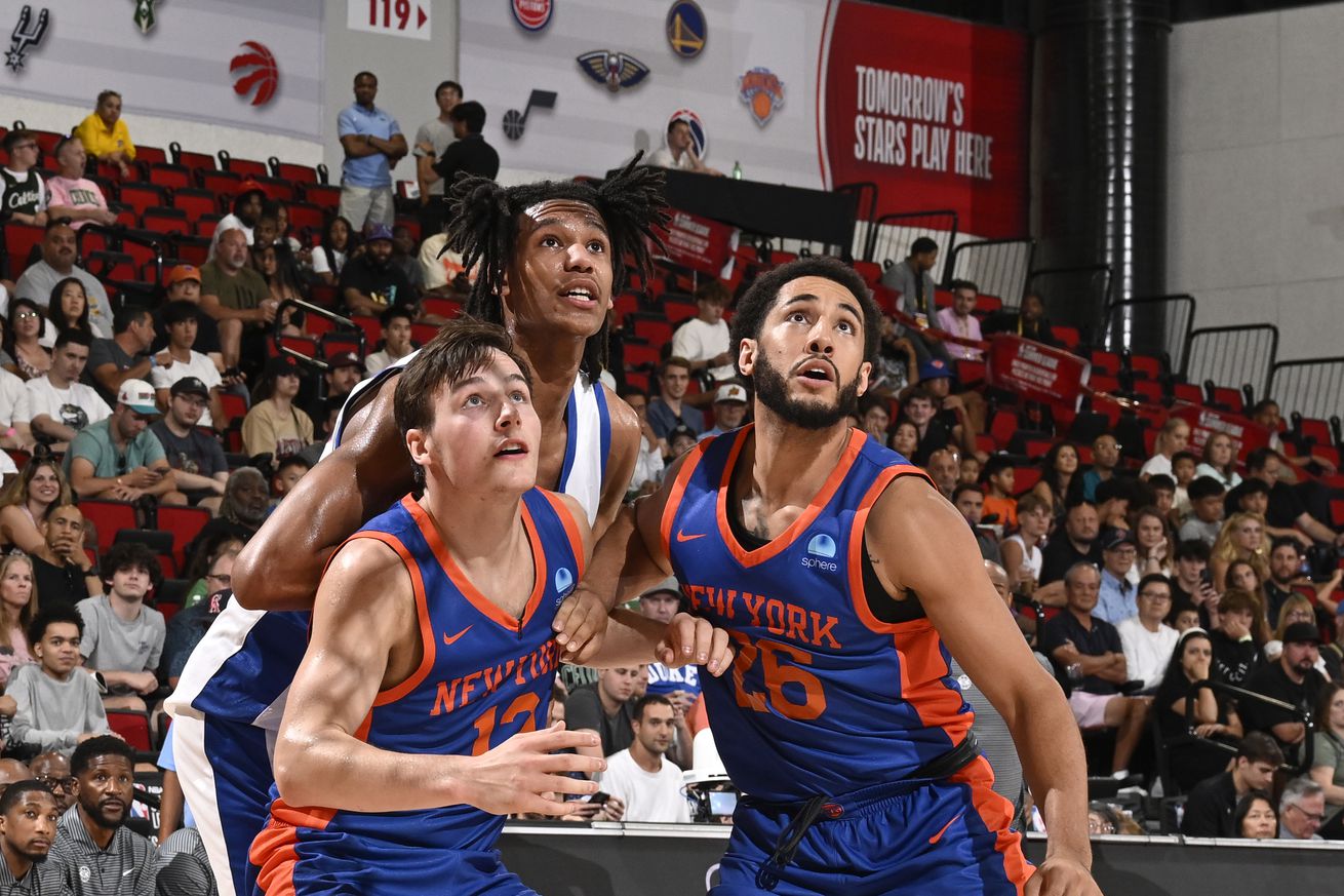 2024 NBA Summer League - New York Knicks v Detroit Pistons