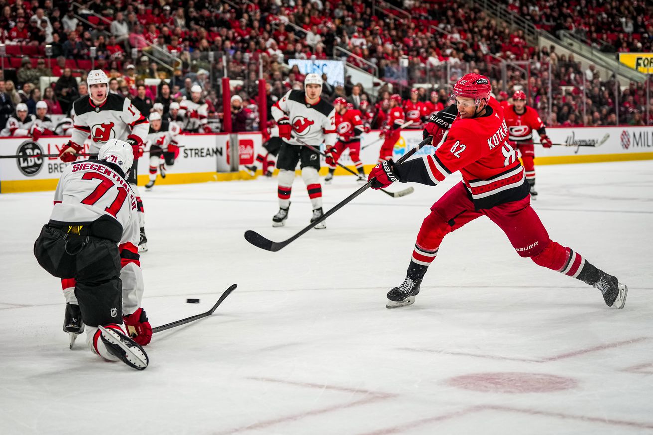 New Jersey Devils v Carolina Hurricanes