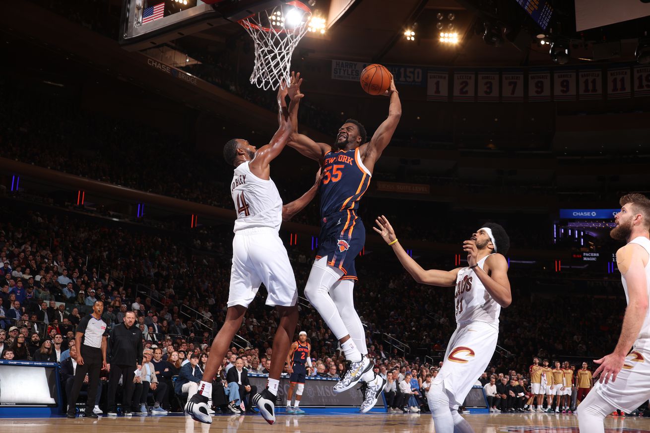 Cleveland Cavaliers v New York Knicks