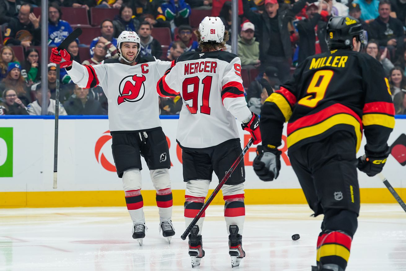 New Jersey Devils v Vancouver Canucks