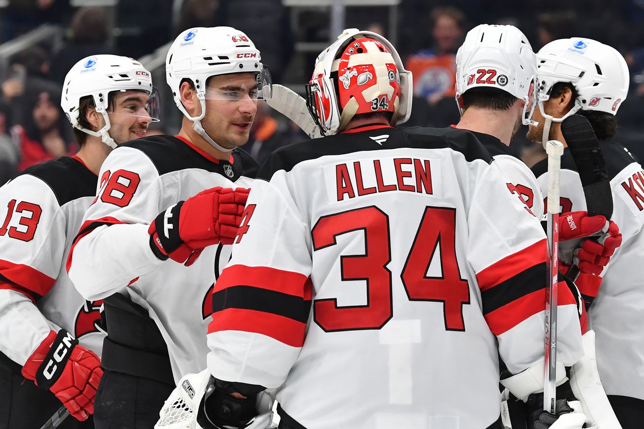 New Jersey Devils v Edmonton Oilers