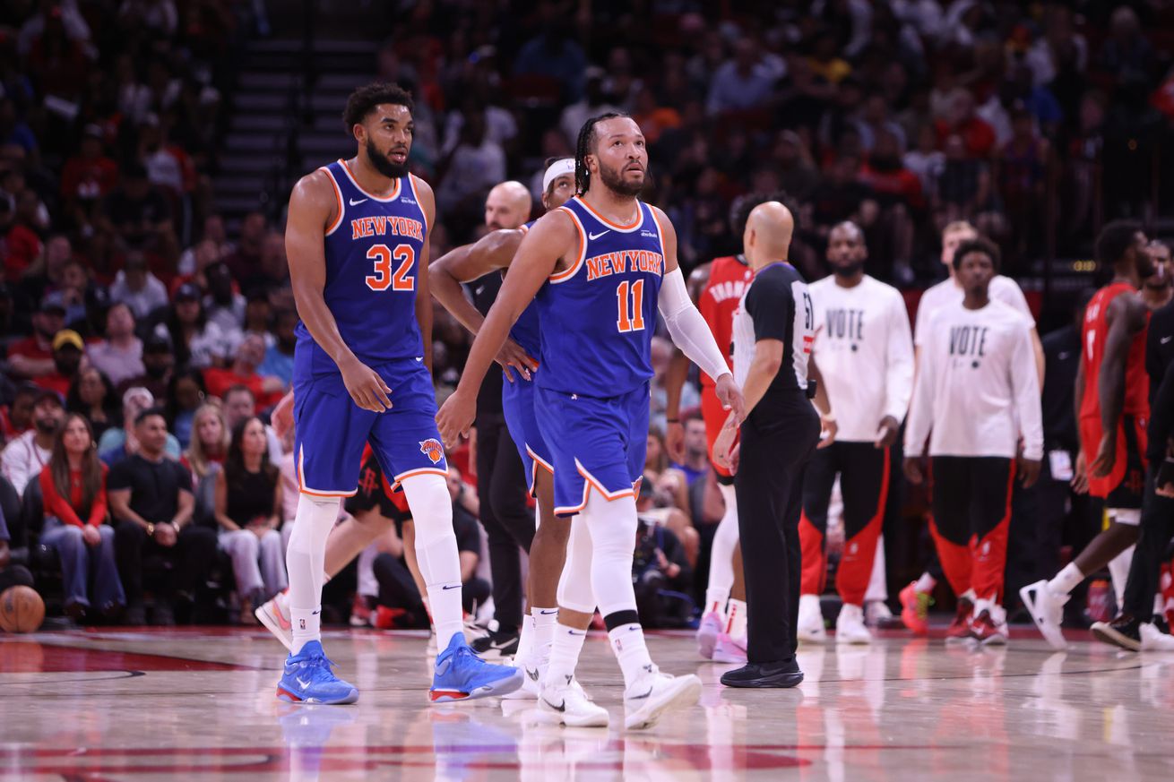 New York Knicks v Houston Rockets