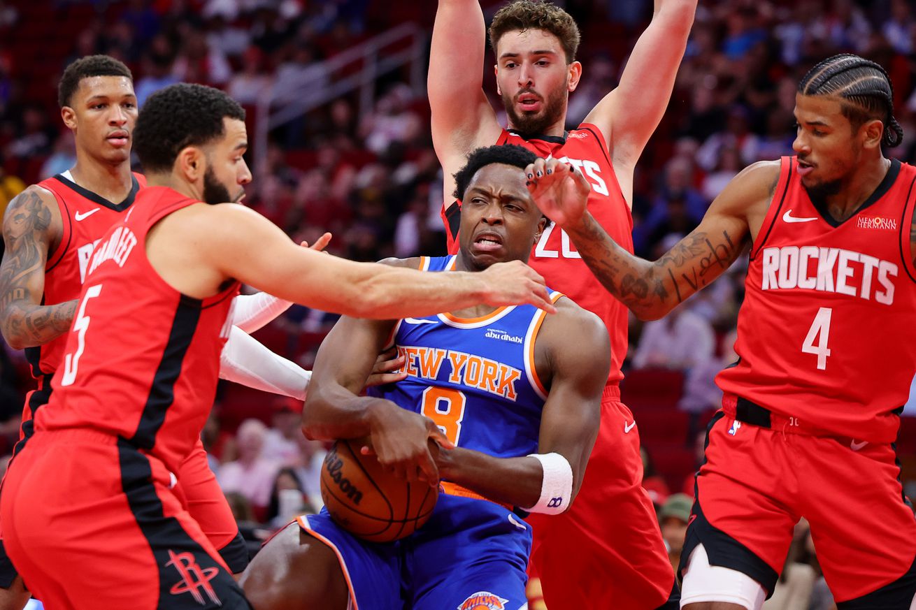 New York Knicks v Houston Rockets