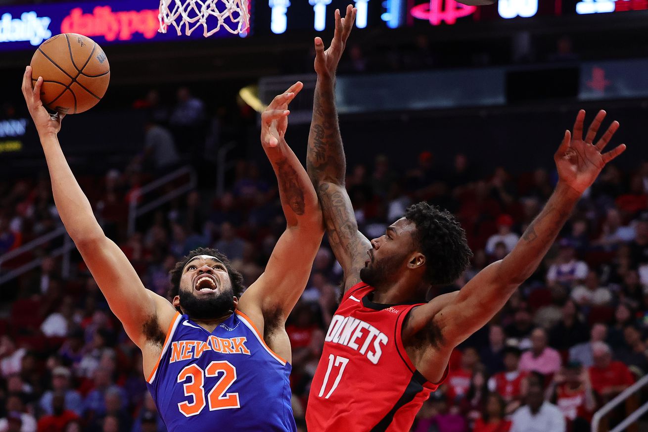 New York Knicks v Houston Rockets